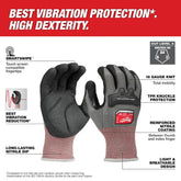 Small Anti-Vibration Cut Level 4 High Dexterity Nitrile Dipped Glove